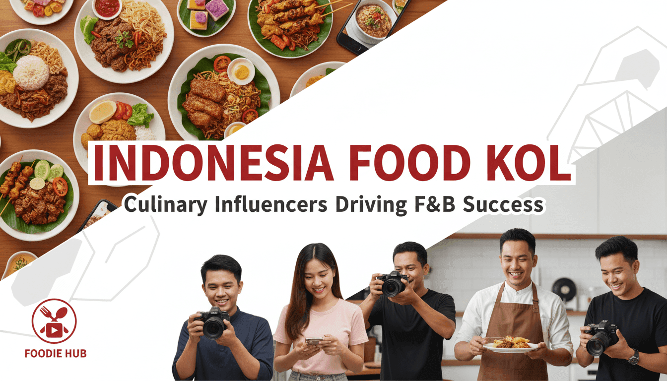 Indonesia Food KOL: Culinary Influencers Driving F&B Success
