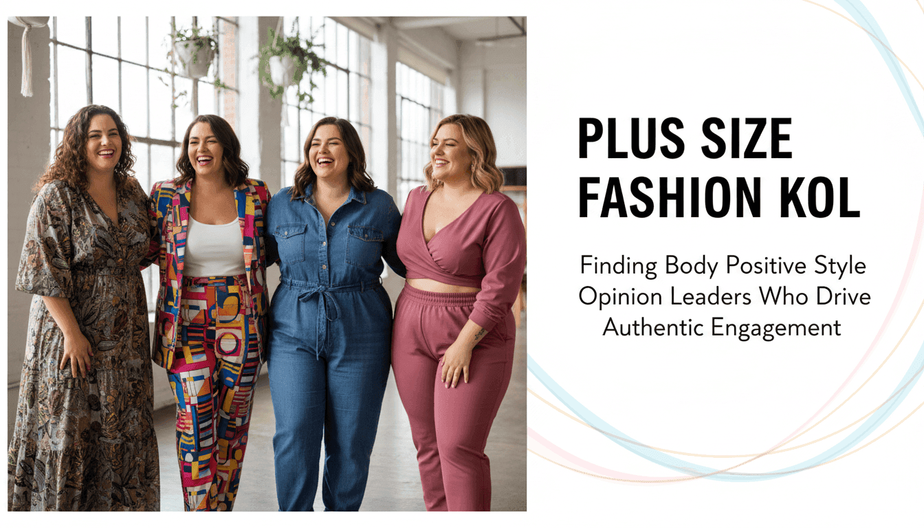 Plus Size Fashion KOL: Finding Body Positive Style Opinion Leaders Who Drive Authentic Engagement