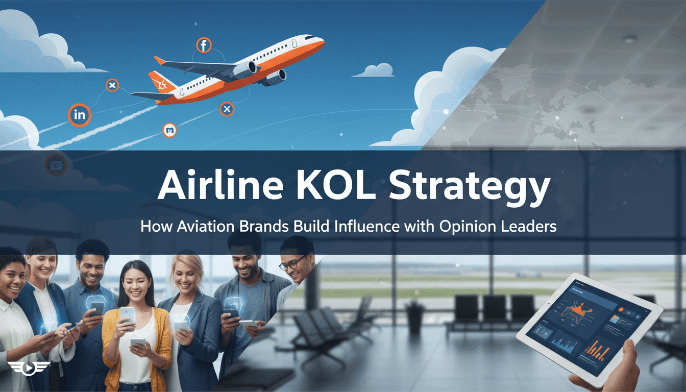 Airline KOL Strategy: How Aviation Brands Build Influence with Opinion Leaders