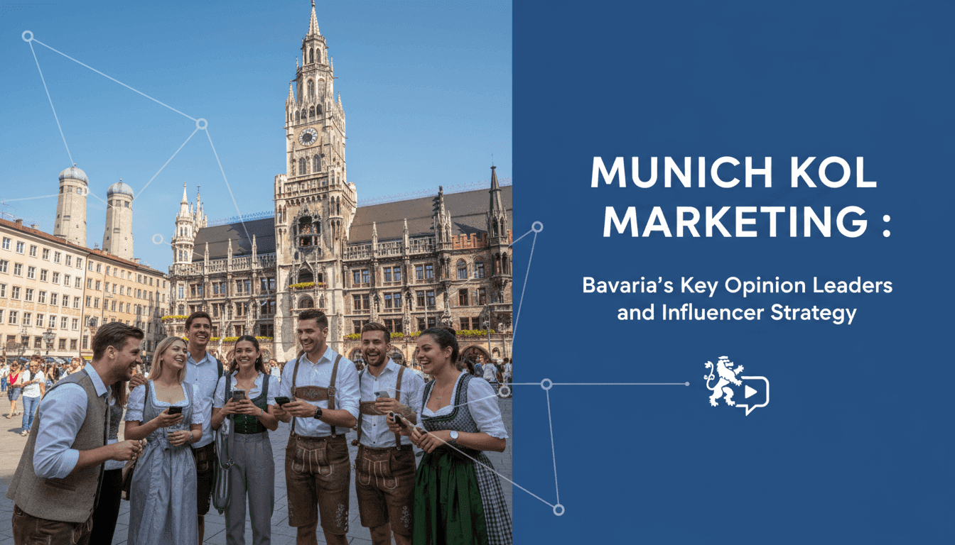 Munich KOL Marketing: Bavaria's Key Opinion Leaders and Influencer Strategy
