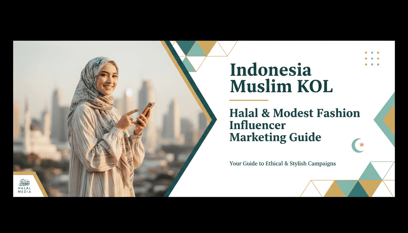 Indonesia Muslim KOL: Halal & Modest Fashion Influencer Marketing Guide