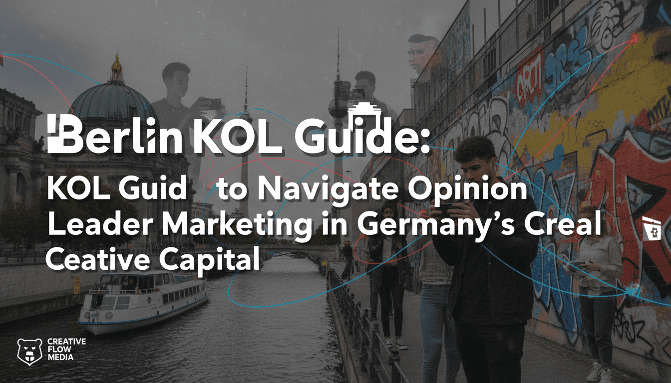 Berlin KOL Guide: How to Navigate Opinion Leader Marketing in Germany's Creative Capital