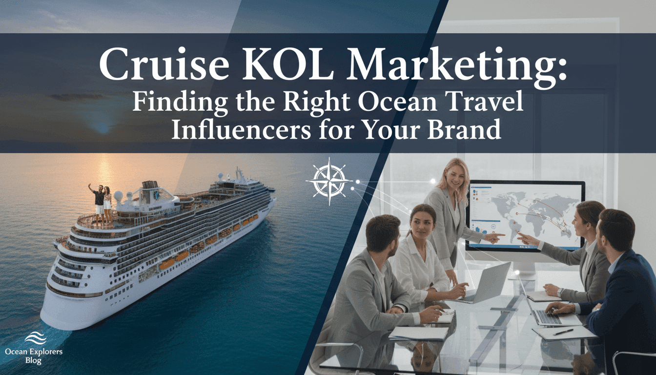 Cruise KOL Marketing: Finding the Right Ocean Travel Influencers for Your Brand