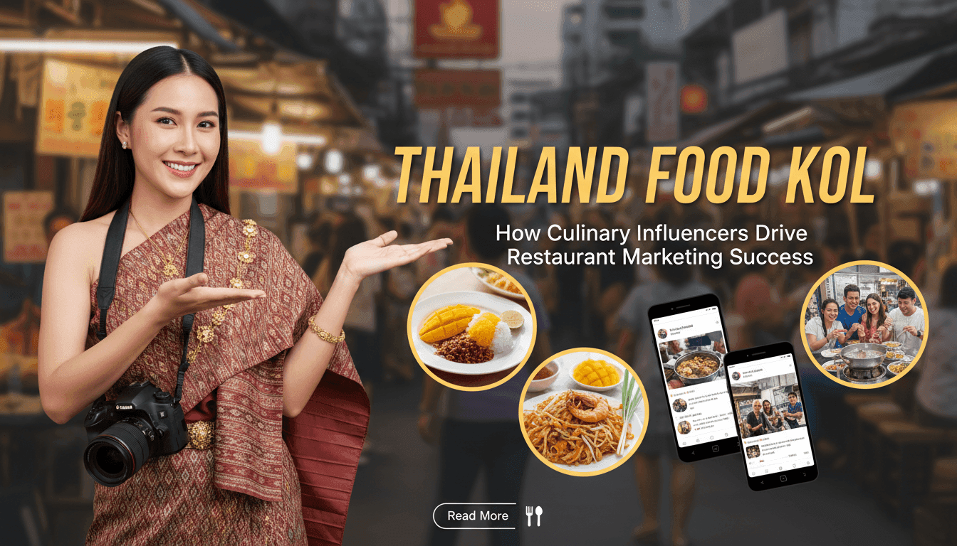 Thailand Food KOL: How Culinary Influencers Drive Restaurant Marketing Success