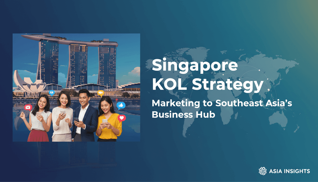 Singapore KOL Strategy: Marketing to Southeast Asia's Business Hub