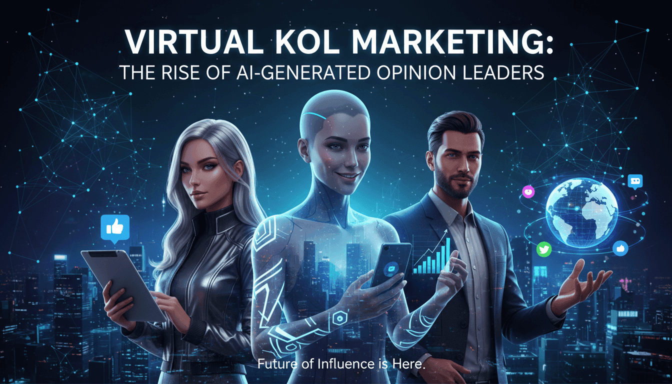 Virtual KOL Marketing: The Rise of AI-Generated Opinion Leaders