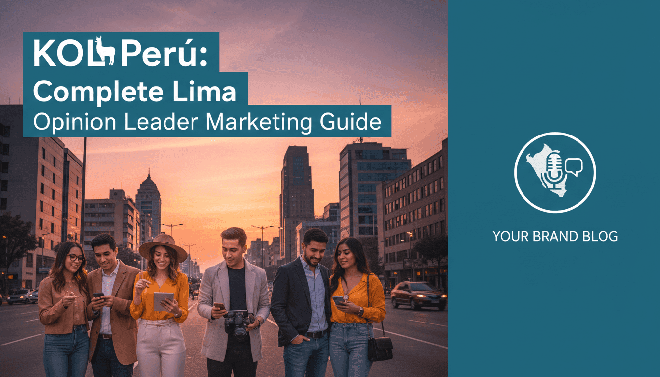 KOL Peru: Complete Lima Opinion Leader Marketing Guide