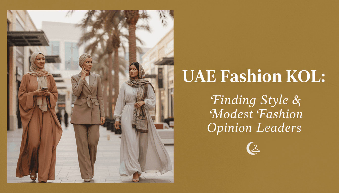 UAE Fashion KOL: Finding Style & Modest Fashion Opinion Leaders