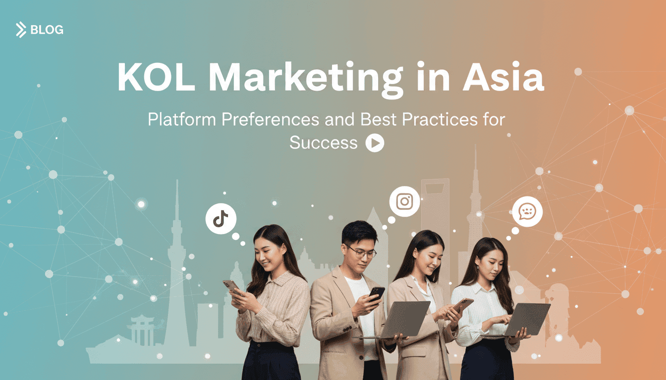 KOL Marketing in Asia: Platform Preferences and Best Practices for Success