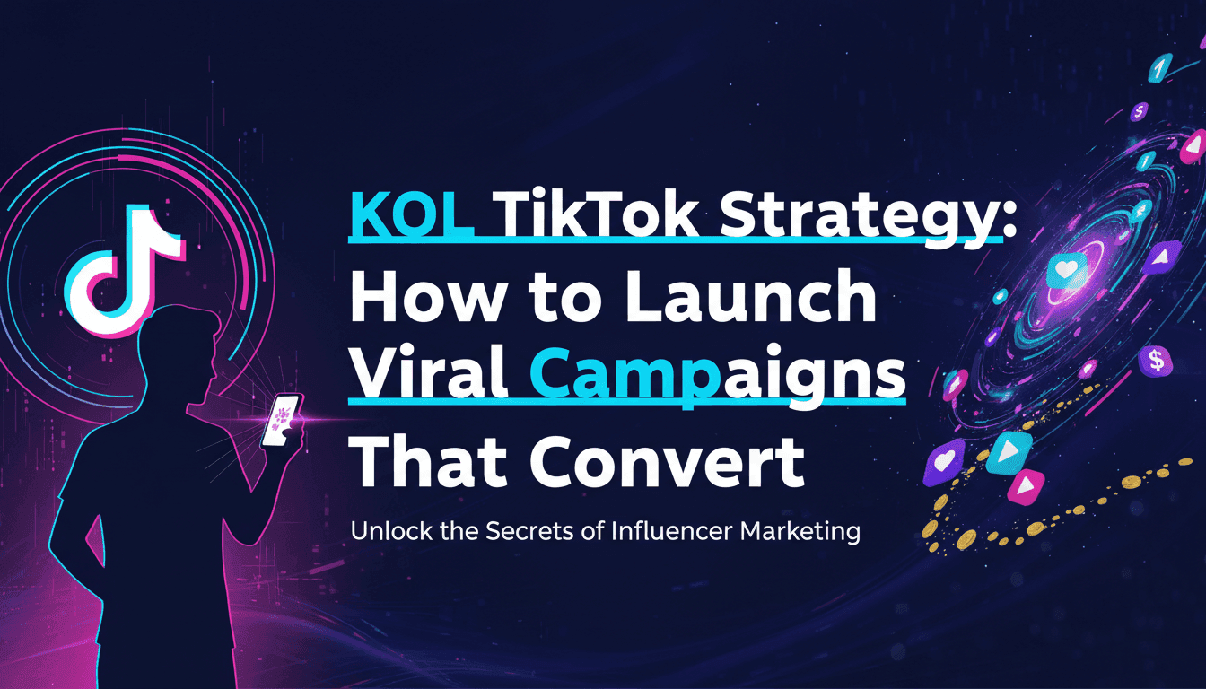 KOL TikTok Strategy: How to Launch Viral Campaigns That Convert